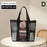 Bolsa de almacenamiento portátil de malla, organizador de ducha colgante para artículos de tocador y baño. Gran capacidad para playa, piscina, gimnasio y viajes.