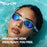 Scvcn Adult Anti-fog Swimming Goggles Fashion Swimming Sunglasses UV400 Professional Underwater Sight Eyewear Frameless Glasses