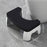 Portable Plastic Toilet Stool For All Ages Comfortable Posture Squatting Bathroom Pooping Aid Toilet Squat Stool