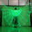 LED Light Up Belly Dance Wings Glowing Fairy Wings Luminous Butterfly Isis Wing Performance Dance Party Rave Costumes