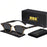 HBK Classic Men's Small Round Sunglasses Semi Frameless Metal Frame Design Sun Glasses Women's Business Outdoor Driving Eyewear