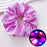 Light Up Scrunchies, LED Scrunchies Hair Bands, Elastic Glow in the Dark Srunchies Rave Accessories for Women Birthday Halloween