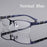 Business Men's Photochromic Myopia Glasses Unisex Half Frame Square Near Sight Eyeglasses Optical Prescription Minus Eyewear