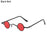 New Hippie Small Round Square Sunglasses Men Women Retro Steam Punk Glasses Vintage Gradient Driving Glasses UV400