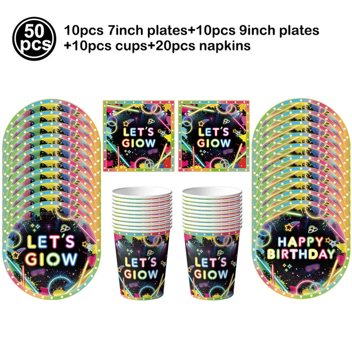 6 12 24 30 Pièces de fournitures de fête néon Chapeaux formels néon phosphorescents à la lumière UV Chapeau fluorescent Décorations de fête à lumière UV pour adultes