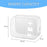 1pc Clear Toiletry TSA Approved Travel Bag Travel Carry On, Airport Aviation Accessories Compliant Bag, Quart Size Women's and M