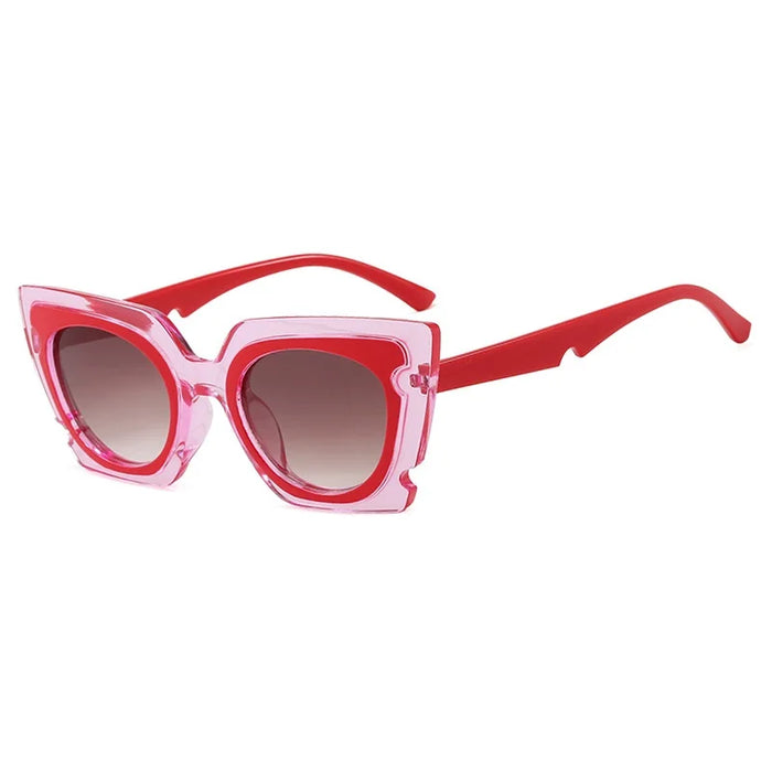 Vintage Cat Eye Sunglasses Woman Brand Designer Retro Square Sun Glasses Female Eyewear Fashion Driving Shades Oculos De Sol