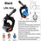Full Face Snorkel Mask 180° Panoramic View Dry Top Snorkel Anti-Fog Leak-Proof Safe Breathing Swimming Diving Gear for Adults