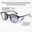Men Women Progressive Multifocal Reading Glasses Round Design Titanium Alloy Luxury Brand Designer Clear Lens Comfortable Wear