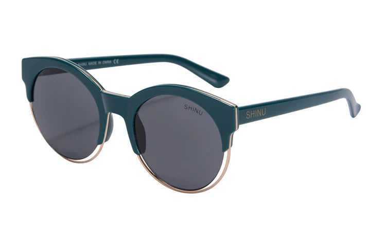 Lunettes de soleil tendance femme luxe 2026 Monture TR90 verres mode Protection UV400 avec étui à lunettes pour extérieur Lunettes de protection solaire