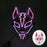LED Fox Mask Neon Light Up Japanese Kitsune Mask for Halloween Cosplay Party Rave Festival Costume Glowing EL Wire Masque