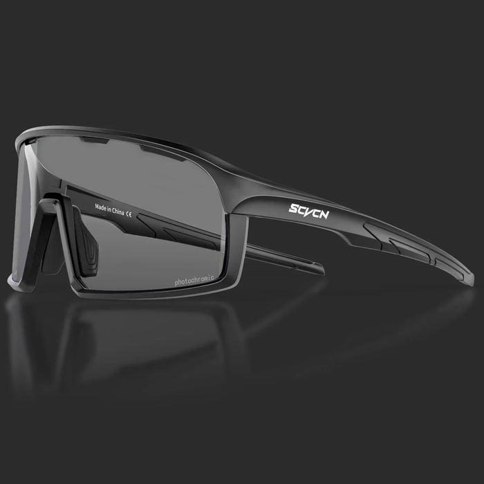 SCVCN Photochromic Glasses Cycling Sunglasses UV400 Hiking Goggles Men Outdoor Sports Glasses Women Driving Bicycle Bike Eyewear