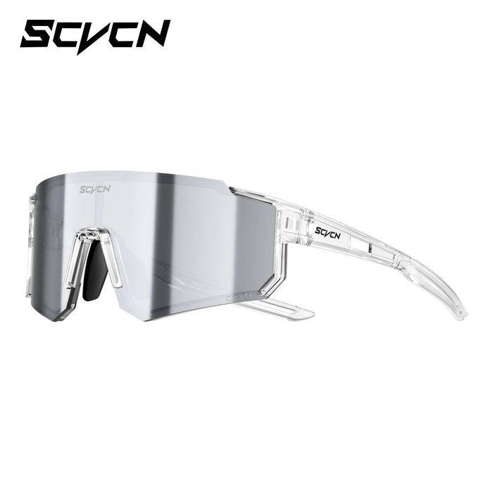 SCVCN Hot Outdoor Photochromic Sunglasses Sports Bike Cycling Glasses Man Women MTB Driving Bicycle Hiking Eyewear UV400 Goggles