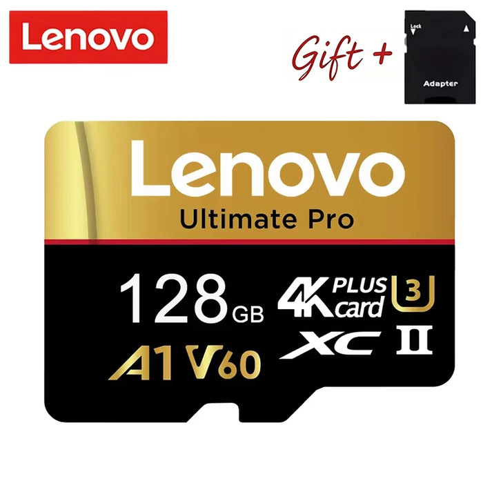 Lenovo Universal 512GB Memory Card SD Cards Micro TF SD TF Cards 256GB 64GB 32GB for Tablet/Phone/PC/Surveillance