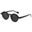 Retro Small Oval Sunglasses Women Men Round Shades Fashion Eyewear Luxury Sun Glasses UV400 Brand Oculus Female Gafas