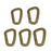1-10Pcs Clips Mosquetón Táctico Militar Accesorios Hebilla D-Ring Mosquetón Montañismo Mochila Colgante Llave Gadget Exterior