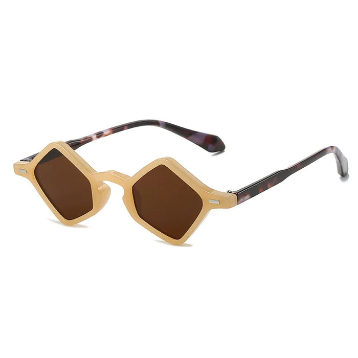 Fashion Small Irregular Square Punk Sunglasses Women Retro Luxury Designer Shades UV400 Men Brand Sun Glasses Oculus Gafas