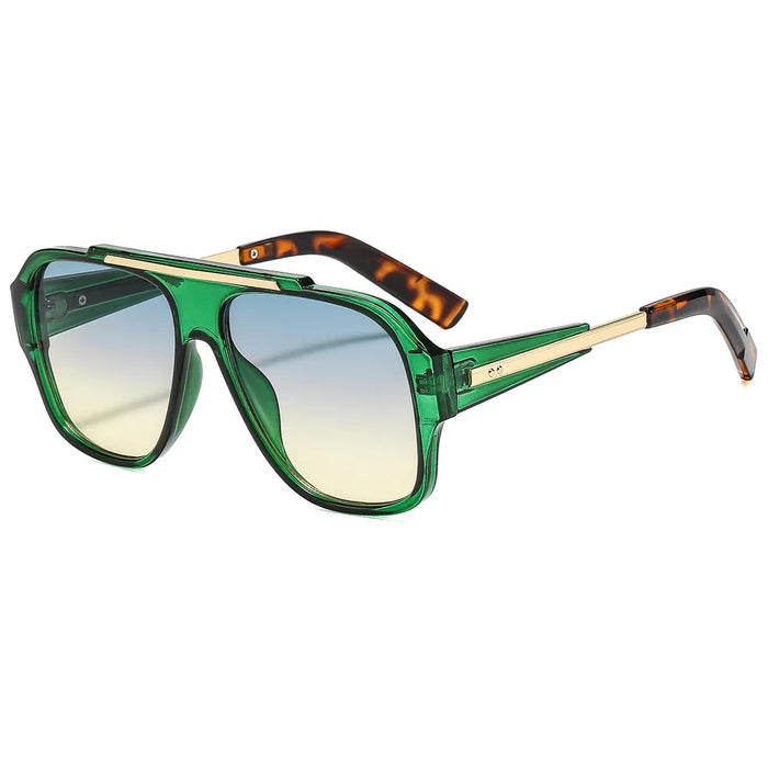 New Square Sunglasses Women Men Vintage Big Frame Shades Trending Design Luxury Sun Glasses UV400 Oversized Eyewear Gafas Oculos