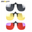 Polarized Clip-On Glasses Yellow Lenses For Night Vision Red Lenses Better Sleep Orange Gaming Glasses Blue Light Blocking