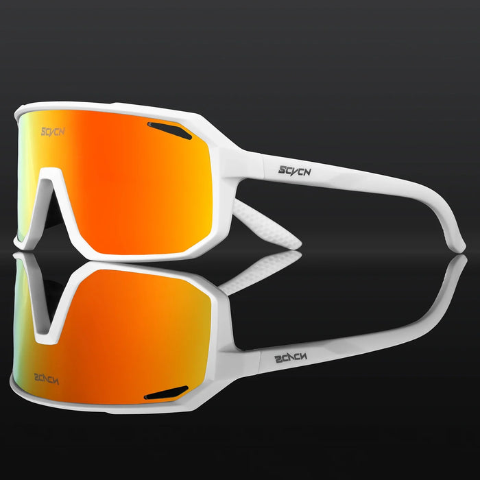 SCVCN Photochromic Cycling Sunglasses Road Driving Bike Glasses Outdoor Sports Mountain Hiking Men Women Bicycle UV400 Goggles