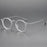 Acetate Titanium Glasses Frame Retro Luxury Round Eyeglasses Men Woman Irregular Fashion Eyewear
