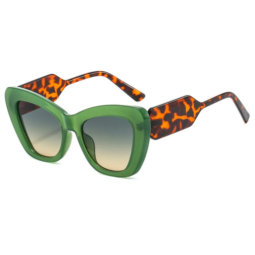 Nouvelles lunettes de soleil œil de chat pour femmes, style vintage, marque de créateur, lunettes de soleil de luxe, monture UV400, surdimensionnées, Oculos