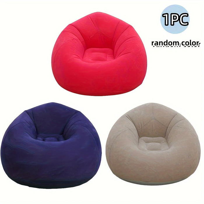 Silla plegable versátil de 1 pieza con carga: suave, duradera, para interior/exterior, fácil de guardar. ¡Perfecta para el hogar, el jardín o para viajar!