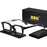 HBK Elegant Square Men's Sunglasses Fashion Frame Vintage Temple Tips Women's Travel Business Party Gift Glasses UV400