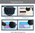 VIVIBEE Flip Up Clip on Sunglasses Polarized Men Driving Women Fishing UV400 Night Vision Sun Glasses Clips Universal Goggles