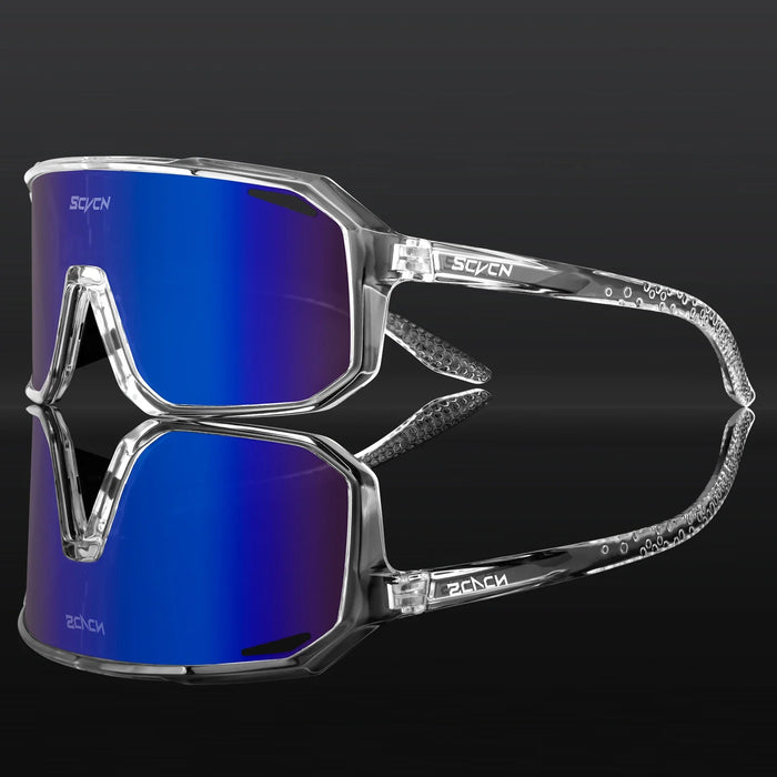 SCVCN Photochromic Cycling Sunglasses Road Driving Bike Glasses Outdoor Sports Mountain Hiking Men Women Bicycle UV400 Goggles