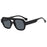 Nuevas Gafas de Sol Cuadradas de Doble Puente Retro para Mujer Diseño de Tonos Degradados Gafas de Sol de Alta Calidad para Hombre Protección UV400