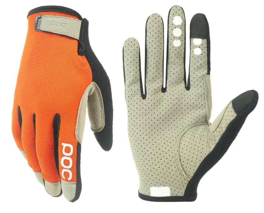p0c 15 colour dh mx bike long finger all-season model wearable and comfortable riding gloves universal