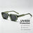 HBK New Fashion Small Frame Men Sunglasses Polygon Cupronickel Core Insert Leg Sun Glasses Outdoor Party Vacation Travel