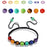 Stretchable Jewelry 8mm Bead Amethyst Tiger Eye Healing Balance 7 Chakra Bracelet Natural Stone Bangle Natural Stone Wristbands