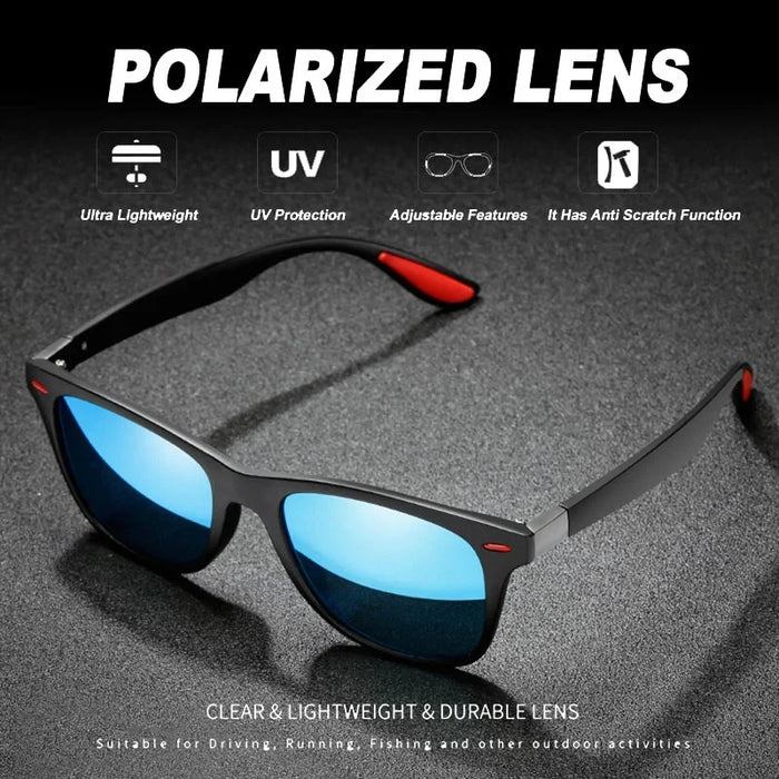 Lunettes de Vision Nocturne Cadre PC Lunettes de Soleil Polarisées Homme Sport Extérieur Lunettes de Soleil Jour Nuit Lunettes de Conduite Lunettes de Nuit