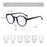 ZENOTTIC  Anti Blue Light Blocking Reading Glasses Women Men Anti-Glare Presbyopic Computer Eyeglasses Diopter from +0 to +4.0