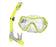 QYQ Diving Mask Professional Snorkel Diving Mask and Snorkels Goggles Glasses Diving Swimming Easy Breath Tube Set Snorkel Mask