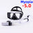 Optical Myopia Snorkel Set Diving Mask Nearsighted Swimming Goggles Short Sighted Panoramic Wide View Adults Youth -1.0To-6.0