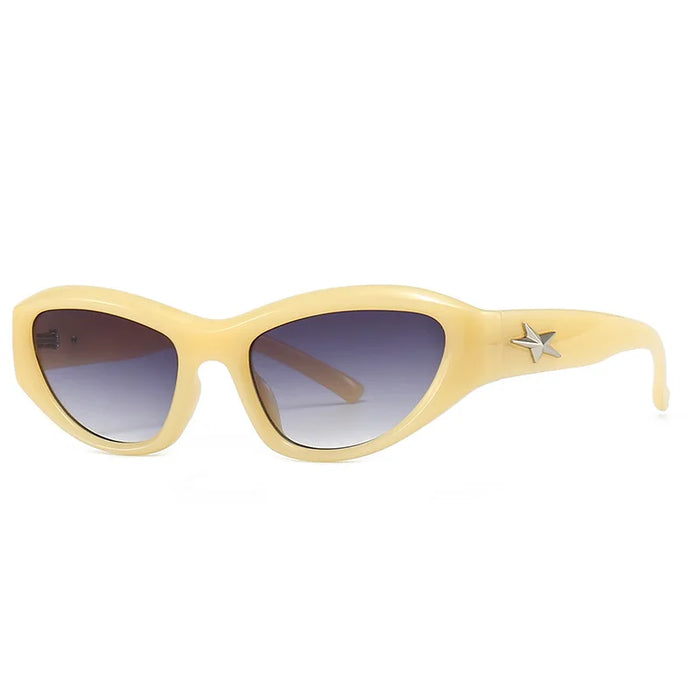 2025 New Cat Eye Sunglasses Women Fashion Vintage Female Shades Designer Luxury Sun Glasses UV400 Eyewear Oculos Gafas De Sol
