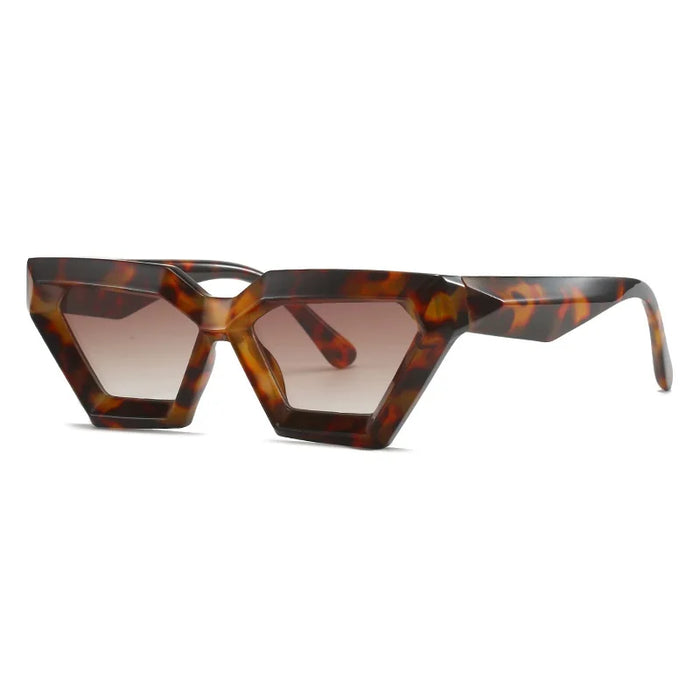 New Square Women Sunglasses Vintage Designer Fashion Men Cat Eye Sun Glasses Big Shades Luxury Brand Female Oculos UV400 Gafas