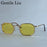 Steampunk Classic Rectangle Sunglasses Men 2026 Luxury Brand Punk Polygon Metal Frame Sun Glasses For Male Driving Eyewear Shade