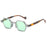 New Hippie Small Round Square Sunglasses Men Women Retro Steam Punk Glasses Vintage Gradient Driving Glasses UV400
