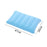 Almohadas con cojín de aire de 47x30cm, cojines de dormir para camping al aire libre, almohadas cuadradas plegables inflables, reposacabezas de avión, respaldo grande para viaje