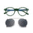 ZENOTTIC 2026 Fashion/Retro Clip On Sunglasses (Anti Blue Light Glasses+Polarized Clip)  for Men Women