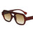 Nuevas Gafas de Sol Cuadradas de Doble Puente Retro para Mujer Diseño de Tonos Degradados Gafas de Sol de Alta Calidad para Hombre Protección UV400