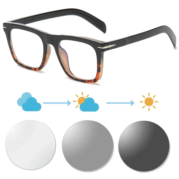 SHINU brand progressive multifocus reading glasses customized men hyperopia prescription glassses clear sight anti blue light