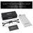 ZENOTTIC Anti Blue Light Reading Glasses for Men Computer Readers Trendy Square High-quality Metal Frame Anti Glare Presbyopic