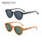 ZENOTTIC Retro Round Night Vision Yellow Sunglasses Men Women Goggles Glasses UV400 Sun Glasses Driver Night Driving Eyewear