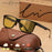 LM High Quality Aluminum Magnesium Frame Polarized Sunglasses Man Photochromic Yellow Night Vision Anti-glare Driving Glasses