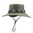 Sombrero de cubo de verano para hombre, protección UV para exteriores, ala ancha, Panamá, Safari, caza, senderismo, malla, pescador, gorra de protección solar para playa